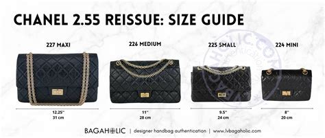 chanel classic handbag sizes|chanel bag sizes and prices.